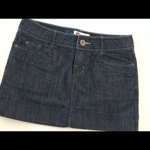 SO Denim Mini Skirt